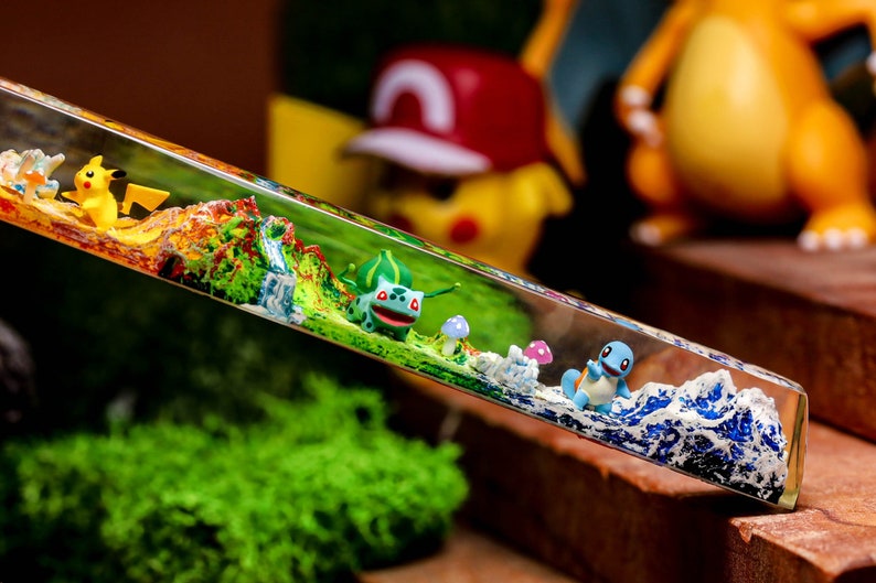 Pokemon Keycaps – Custom Pokemon Spacebar Artisan Keycap