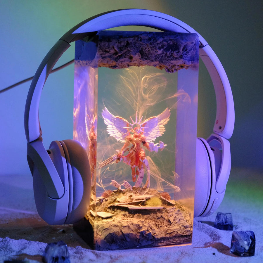 Gaming Lamps – Saint Celestine Adepta Sororitas Resin Lamp