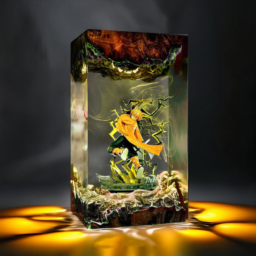 Demon Slayer Lamps – Zenitsu Agatsuma Demon Slayer Resin Lamp