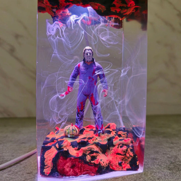 Michael Myers Halloween Resin Lamp
