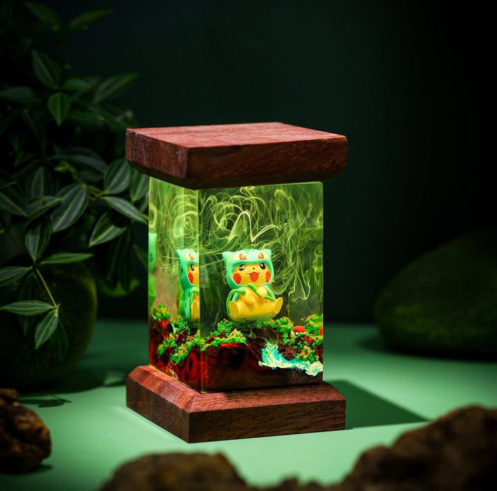 Pikachu Pokemon Resin Lamp