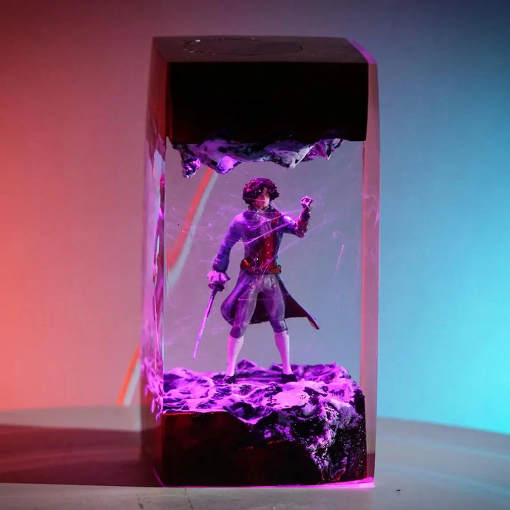 Pinocchio Lies of P Resin Lamp – hand-painted LED night light