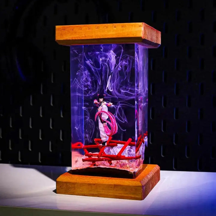 Juri Street Fighter Resin Lamp