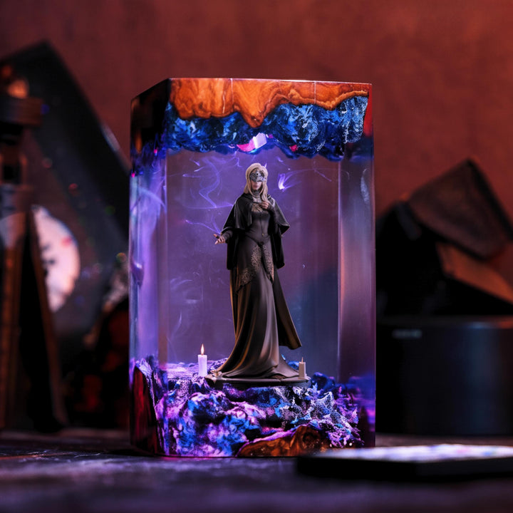 Fire Keeper Dark Souls Resin Lamp