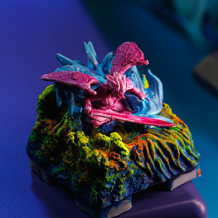 Susanoo Sculpted Crimson Naruto Artisan Keycap