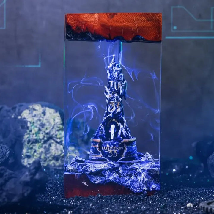 Sci-Fi Tower Clair Obscur: Expedition 33 Resin Lamp