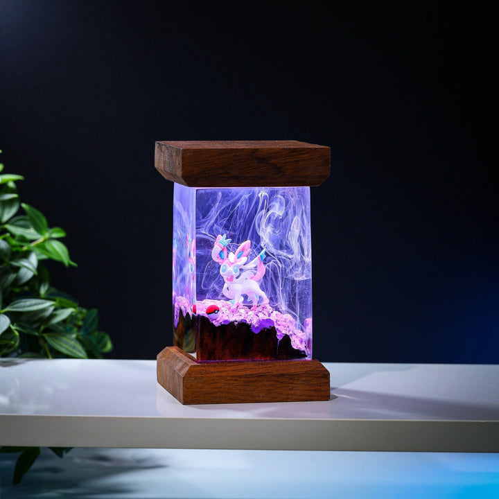 Sylveon Pokemon Resin Lamp
