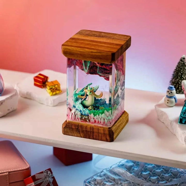 Milotic Ocean Grace Pokemon Resin Lamp