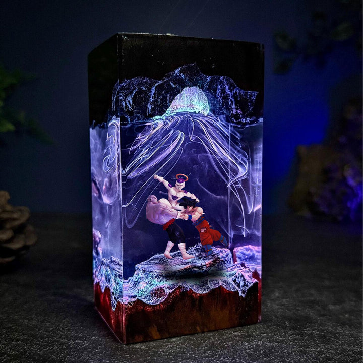 Goku, Frieza & Jiren Dragon Ball Super Resin Lamp