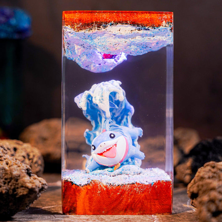 Jeff the Shark Marvel Resin Lamp