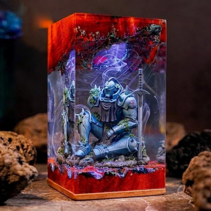 Alphonse Elric Fullmetal Alchemist Resin Lamp