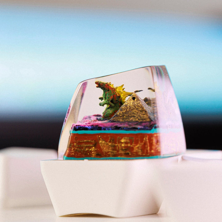 Godzilla Pyramid Artisan Keycap
