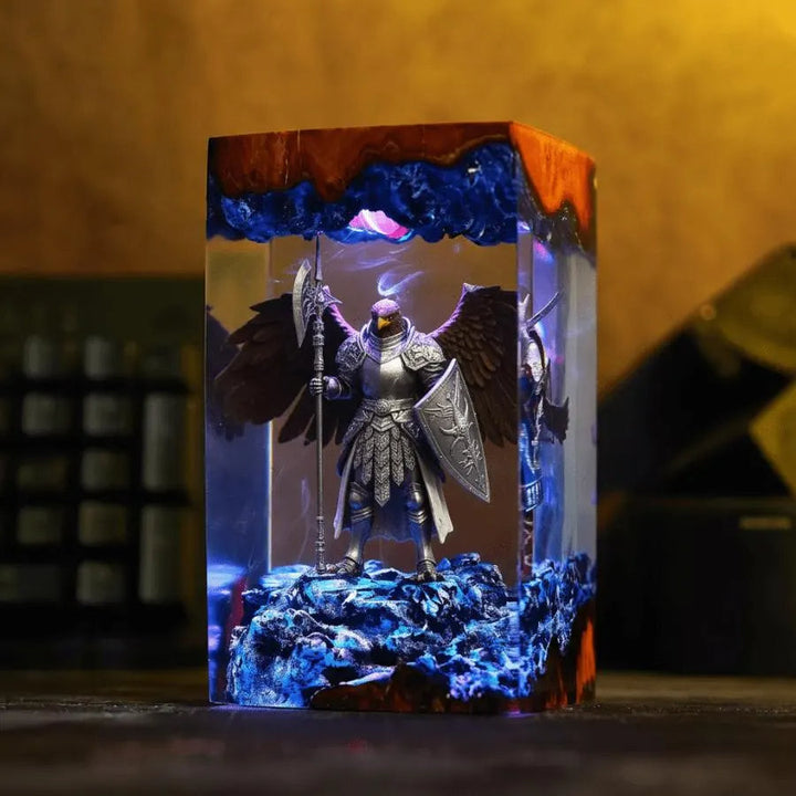 Guardian Elden Ring Nightreign Resin Lamp