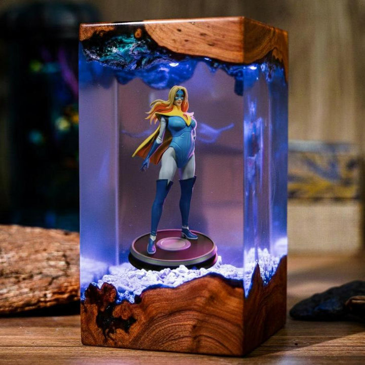 Blonde Blazer Dispatch Resin Lamp