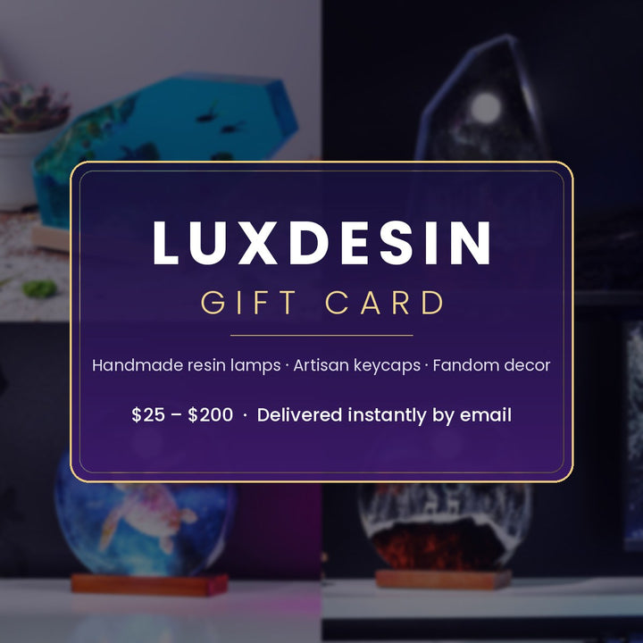 Luxdesin Gift Card – $25 to $200, delivered instantly by email