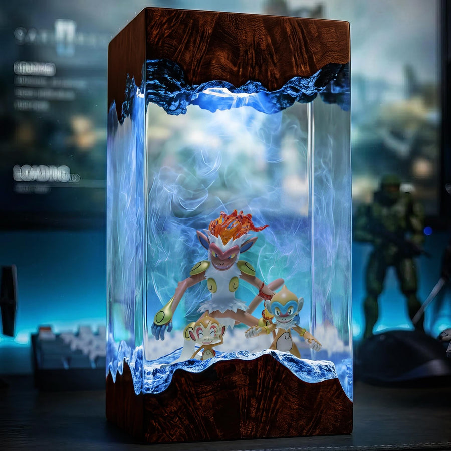 Anime Lamps – Infernape Pokemon Resin Lamp