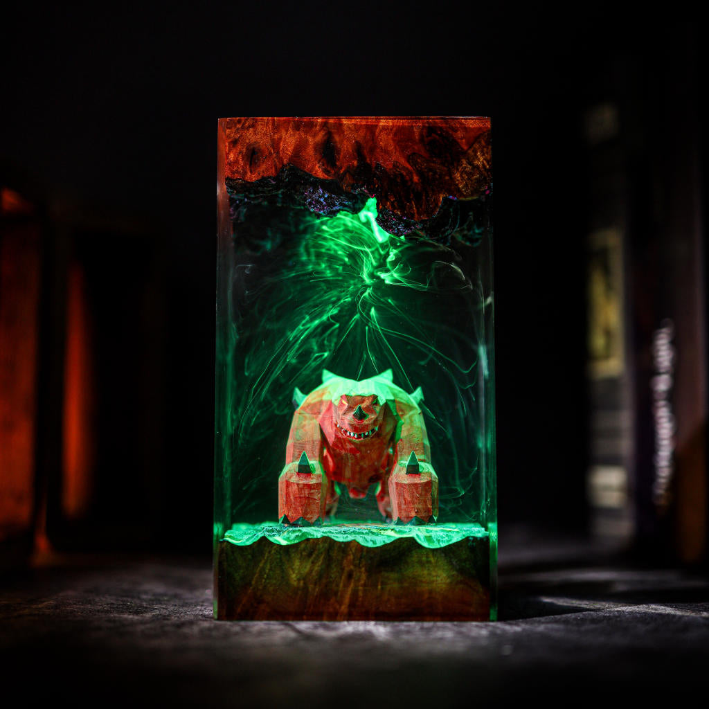 TzTok-Jad Old School RuneScape Resin Lamp – Luxdesin