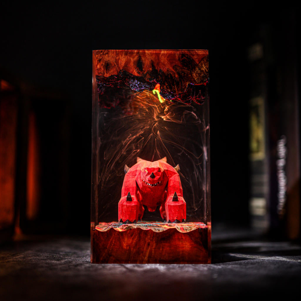TzTok-Jad Old School RuneScape Resin Lamp – Luxdesin