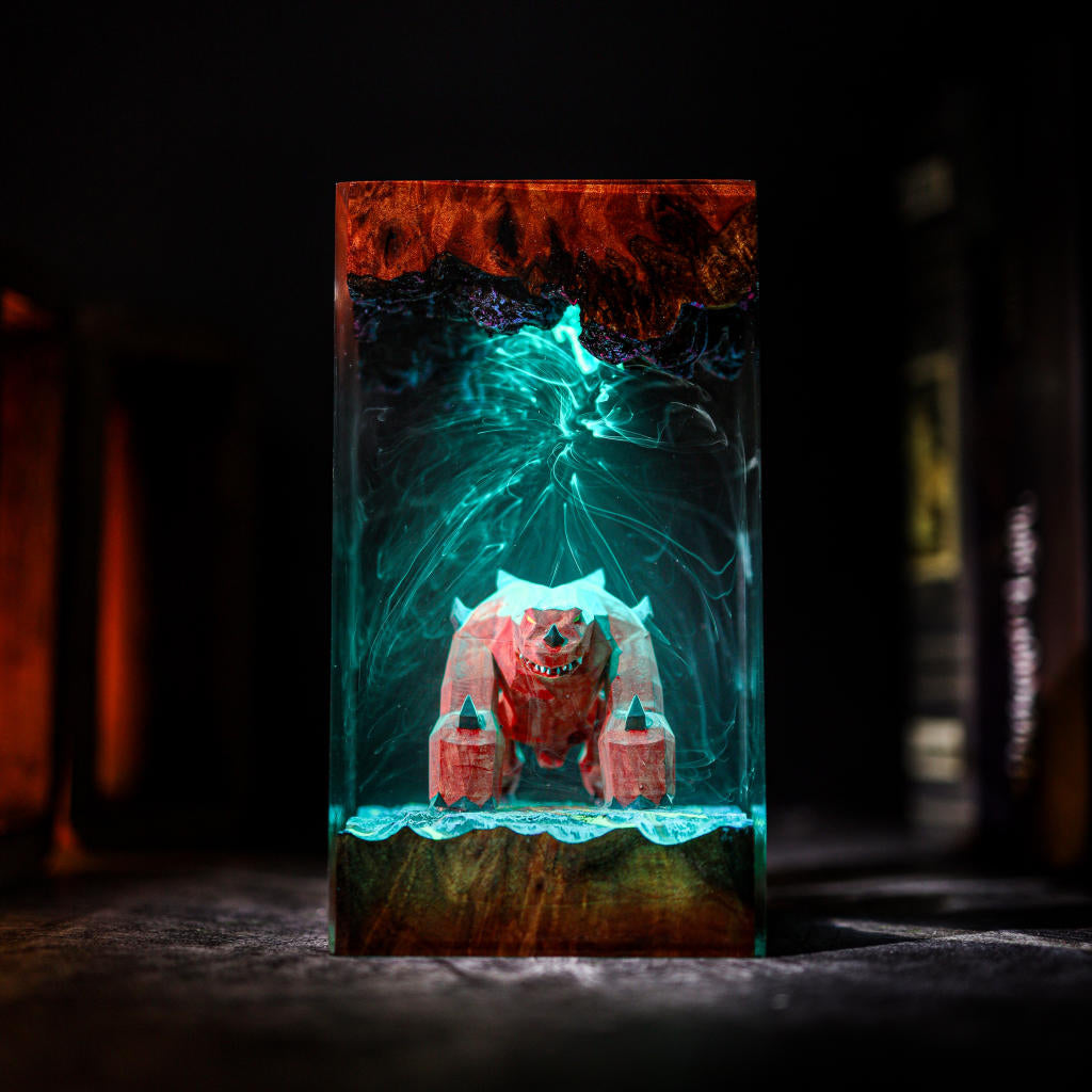 TzTok-Jad Old School RuneScape Resin Lamp – Luxdesin