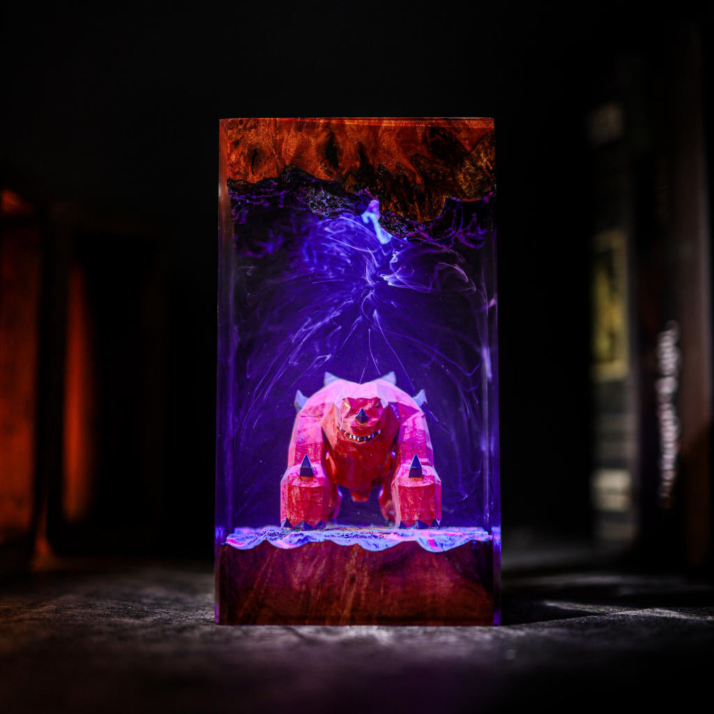 TzTok-Jad Old School RuneScape Resin Lamp – Luxdesin